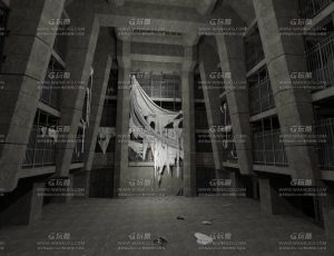 A级犯人大监狱场景Blend工程源文件