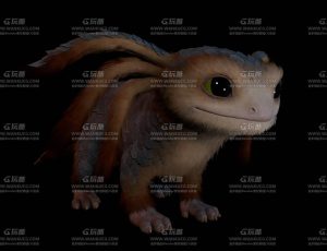 小外星兽Blend模型