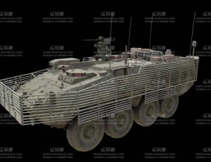 反雷达坦克Blend模型