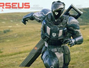 机器战争队长Blend模型