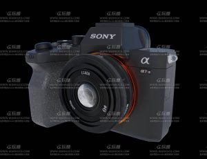 索尼拍摄相机Blend模型