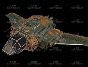 小型战斗飞机战舰战机Blend模型