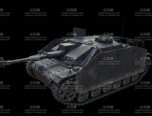 小型战斗坦克Blend模型