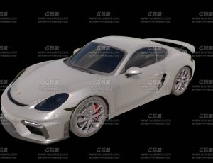 保时捷跑车Blend模型