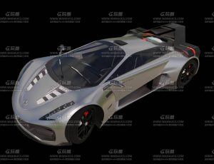 高级酷炫跑车Blend模型