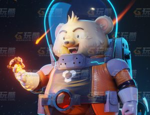 Blender创建风格化可爱科幻小熊大师课程