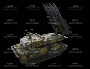导弹坦克218Blend模型