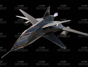 异形战斗飞船Blend模型