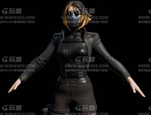 女特工杀手Blend模型