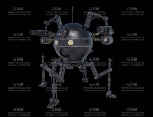 四脚战斗机器人Blend模型