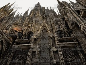 UE5素材—哥特式城堡环境