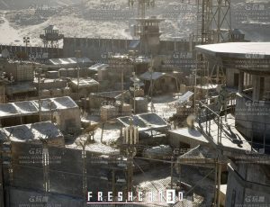 UE5素材—军事基地和军营环境