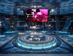 UE5素材—展厅展览厅