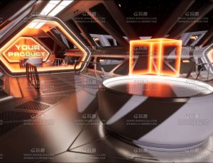 UE5素材—科幻展厅