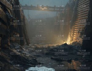 UE5素材—战壕