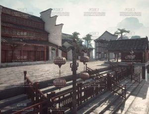 UE5素材—江南水乡