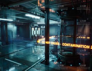 UE5素材—生化科幻实验室