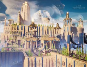 UE5素材—诸神之城