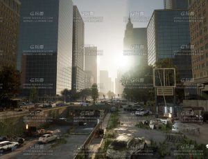 UE5素材—后世界末日纽约环境