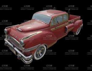 老式跑车Blend模型