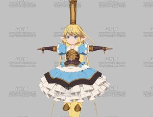 夏洛塔精灵公主Blend模型