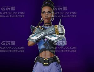 黑豹女Blend模型