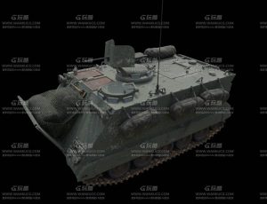 迷你小型陆地坦克Blend模型