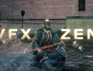 C4D结合Blender VFX实景跟踪合成特效大师班