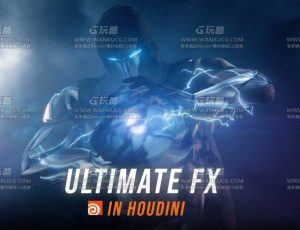 Voxyde Houdini电影级英雄战斗特效VFX创建大师班