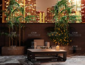 小型阳台场景Blend工程源文件