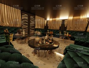 VIP贵宾室内Blend工程源文件