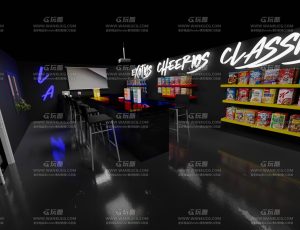 小商店场景Blend工程源文件