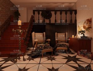 烛光楼梯Blend工程源文件