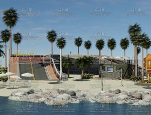 加州海滩Blend工程源文件