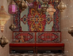 灯笼客厅Blend工程源文件