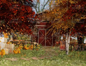 南瓜牧场环境Blend工程源文件