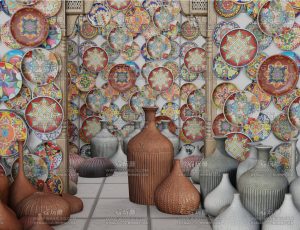 陶瓷存放室Blend工程源文件