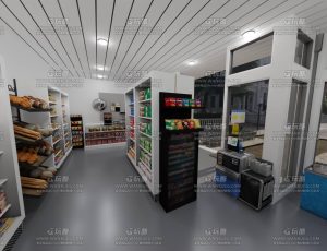 小商超场景Blend工程源文件