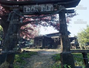 UE5素材—日本村落环境场景