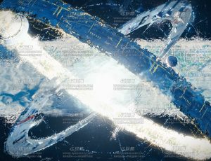 星球能量空间站中心场景Blend工程源文件