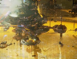 金星空间站Blend工程源文件