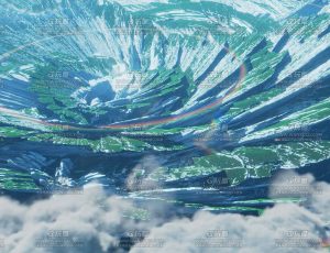 螺旋峡谷星球场景Blend工程源文件