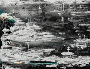 宇宙大型空间站环境Blend工程源文件