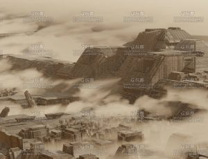 沙漠荒漠科技城Blend工程源文件