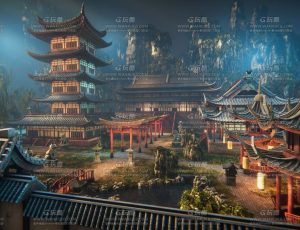 UE5素材—狐仙古城