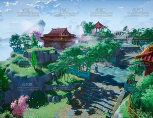 UE5素材—风格化仙境