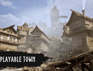 UE5素材—中世纪村镇