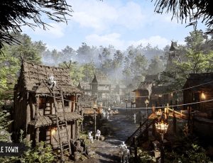 UE5素材—中世纪大村庄