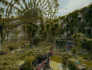 UE5素材—末世后的城市