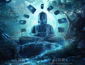 神佛场景C4D工程源文件